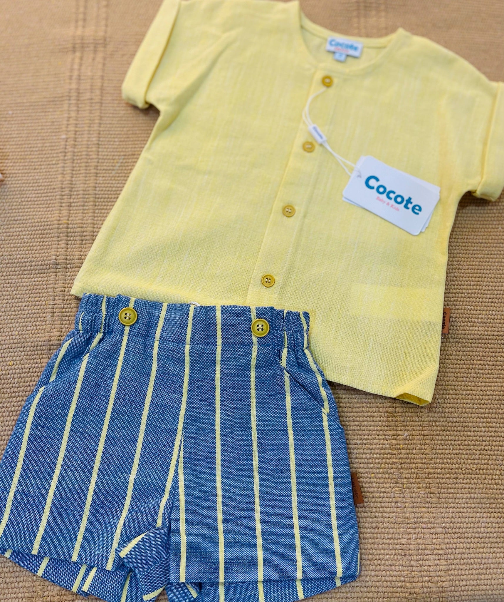 Completo lino Cocote babykids