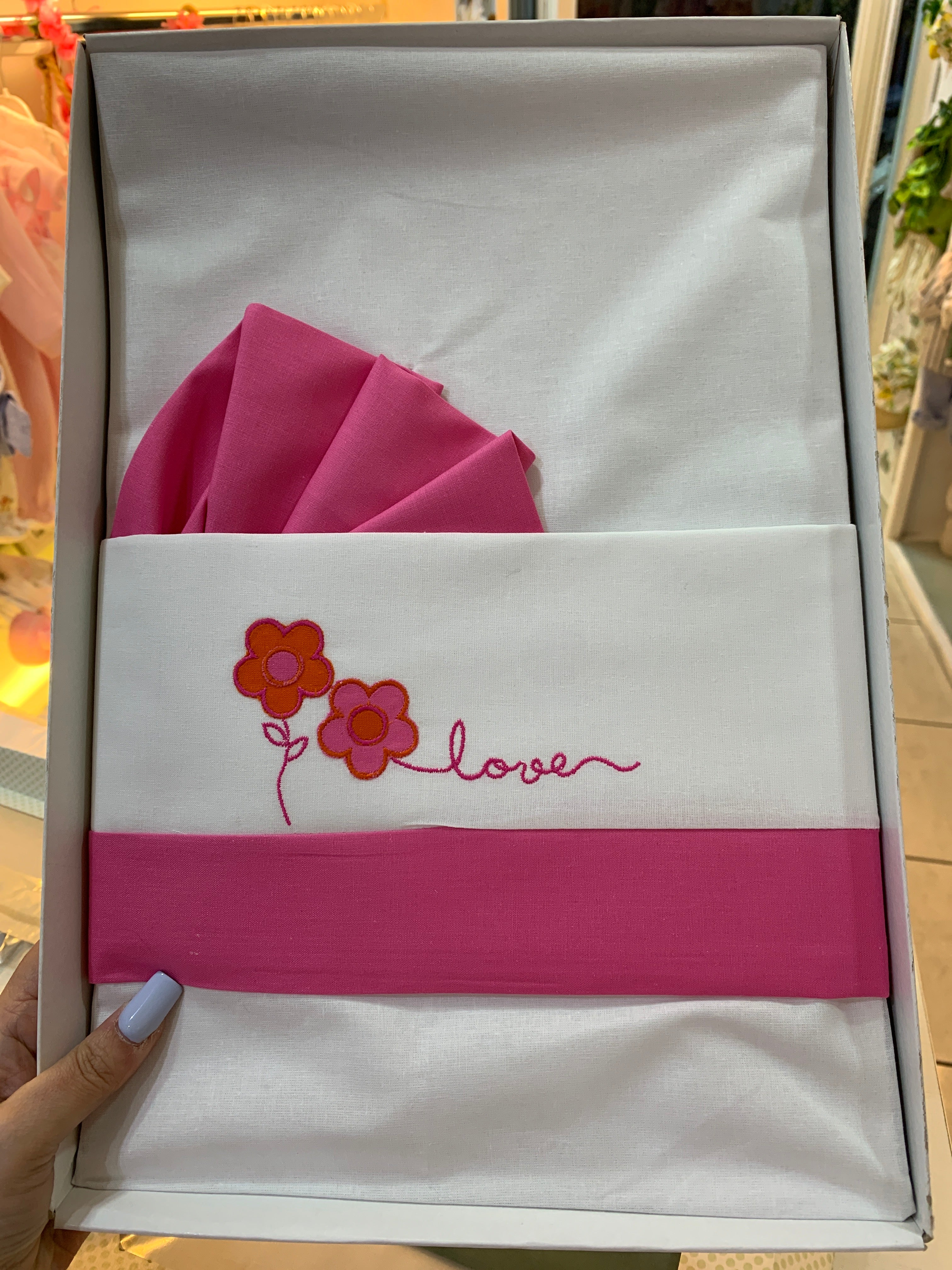 Set Lenzuola Bimba flowers