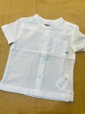 Camicia bianca collo coreana