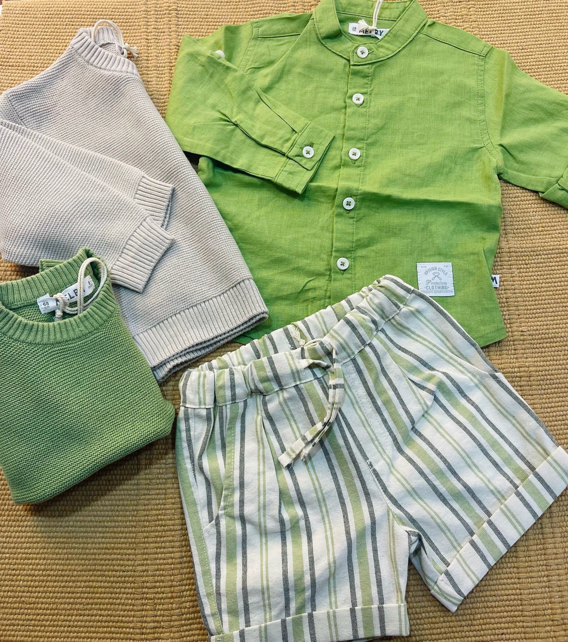 Completo verde Melby