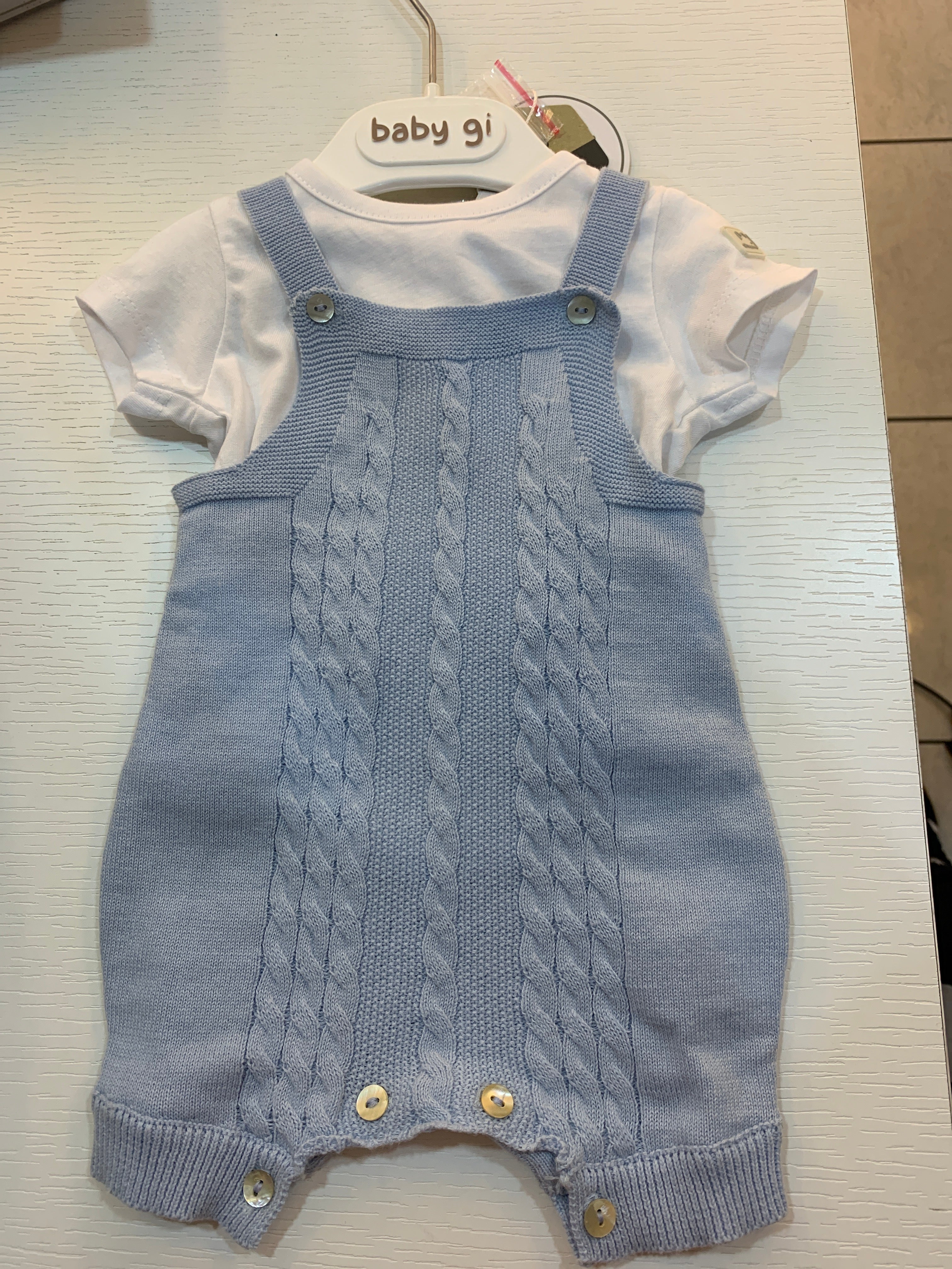 Salopette con maglia mini yatsi