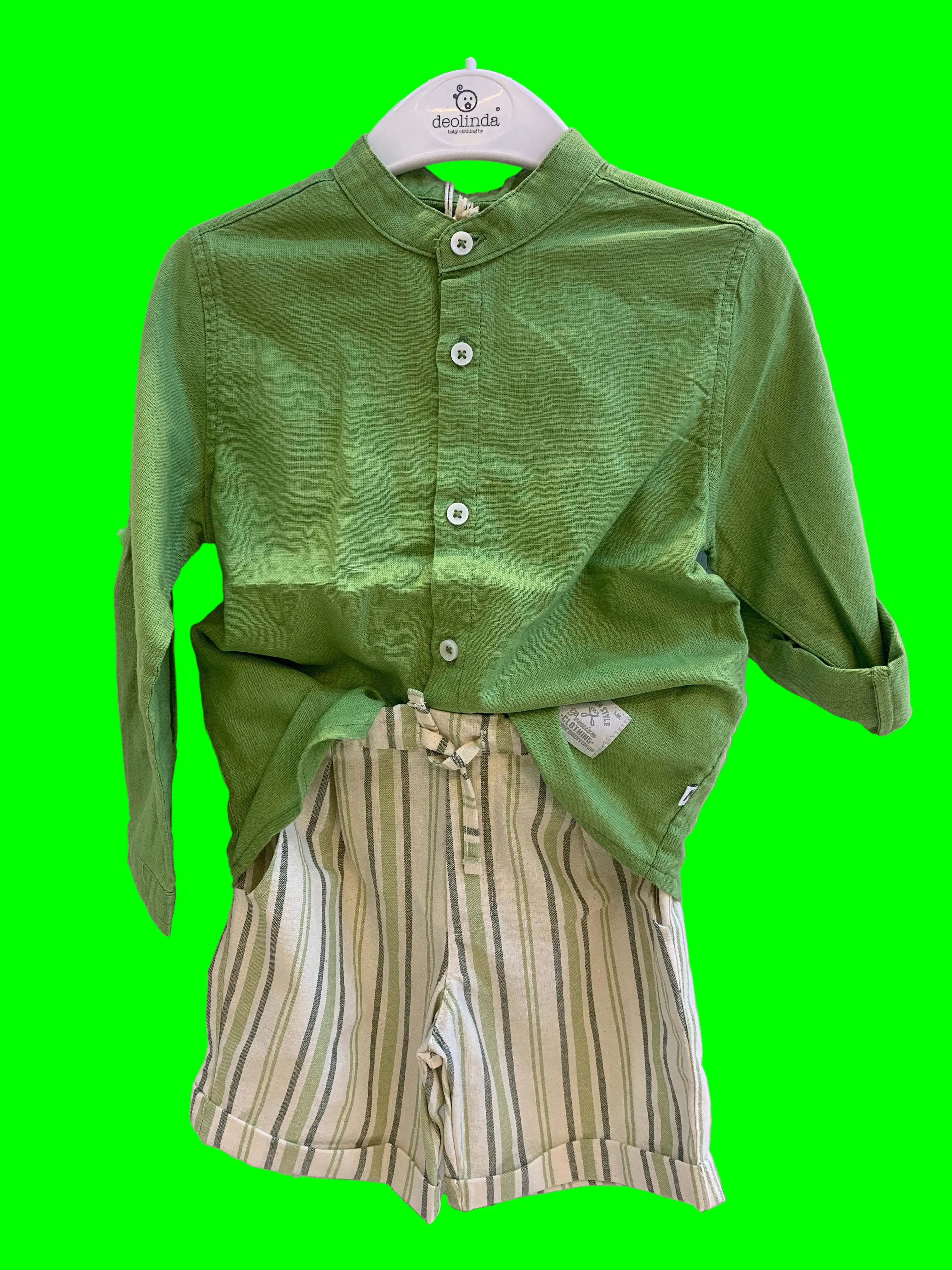 Completo verde Melby