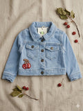 Giacca di jeans ciliegie