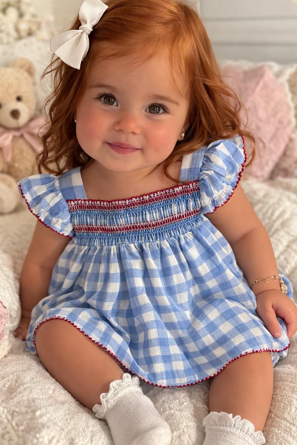 abito vichy deolinda