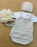 Completo salopette e t-shirt