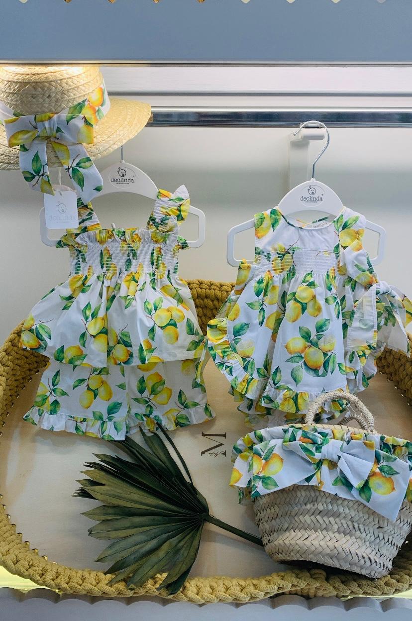 abito con fiocchi fantasia sorrento