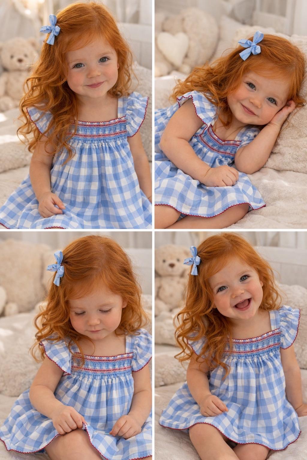 abito vichy deolinda